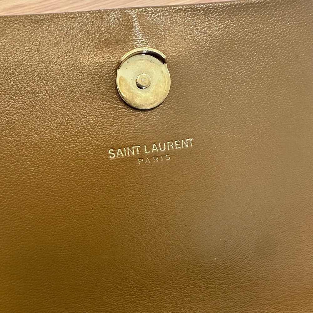 Saint Laurent Brown Suede Small Kate Tassel Crossbody Bag - Picture 12 of 16
